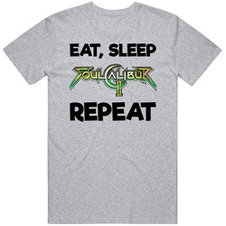 Eat Sleep Soulcalibur 2 Repeat Video Game T Shirt