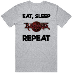 Eat Sleep Bayonetta Video Game T Shirt