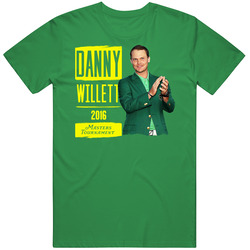 Danny Willett Masters Tournament Golf Legend T Shirt Danny Willett Masters Tournament Golf Legend T Shirt