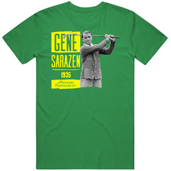 Gene Sarazen Masters Tournament Golf Legend T Shirt Gene Sarazen Masters Tournament Golf Legend T Shirt