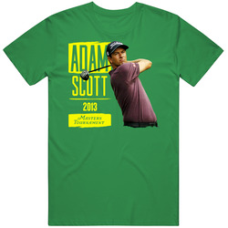 Adam Scott Masters Tournament Golf Legend T Shirt Adam Scott Masters Tournament Golf Legend T Shirt