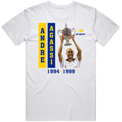 Andre Agassi Us Open Champion T Shirt
