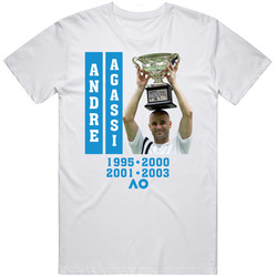 Andre Agassi Australian Open Champion T Shirt