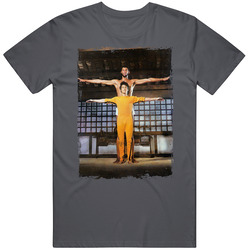 Bruce Lee Kareem Abdul-jabbar Game Of Death Movie T Shirt