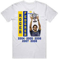Roger Federer Us Open Champion T Shirt