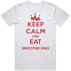Keep Calm And Eat Smoothie King Restaurant T Shirt