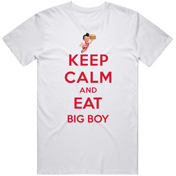 Keep Calm And Eat Big Boy Restaurant T Shirt