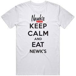 Keep Calm And Eat Newks Restaurant T Shirt