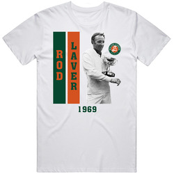 Rod Laver French Open Champion T Shirt