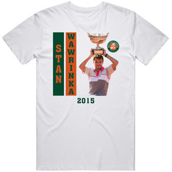 Stan Wawrinka French Open Champion T Shirt