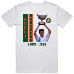 Sergi Bruguera French Open Champion T Shirt