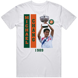 Michael Chang French Open Champion T Shirt