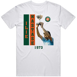 Ilie Nastase French Open Champion T Shirt