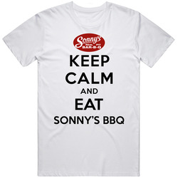 Keep Calm And Eat Sonnys Bbq Restaurant T Shirt