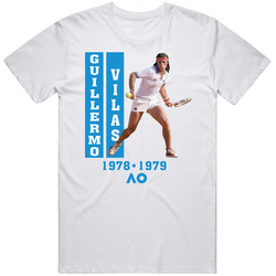 Guillermo Vilas Australian Open Champion T Shirt