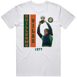Guillermo Vilas French Open Champion T Shirt