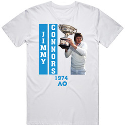 Jimmy Connors Australian Open Champion T Shirt