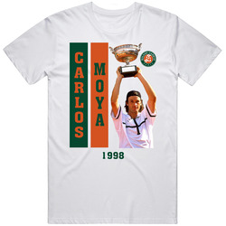 Carlos Moya French Open Champion T Shirt