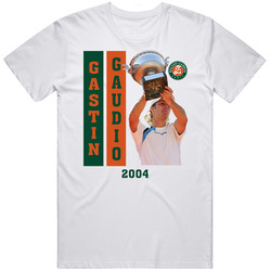 Gaston Gaudio French Open Champion T Shirt