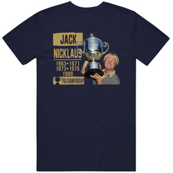 Jack Nicklaus Pga Championship Tournament Golf Legend T Shirt