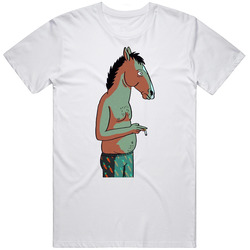 Bojack Horseman Smoking A Cigarette T Shirt