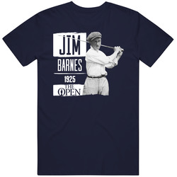 Jim Barnes The Open Championship Tournament Golf Legend T Shirt Jim Barnes The Open Championship Tournament Golf Legend T Shirt