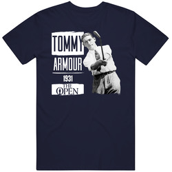 Tommy Armour The Open Championship Tournament Golf Legend T Shirt Tommy Armour The Open Championship Tournament Golf Legend T Shirt