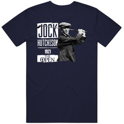 Jock Hutchison The Open Championship Tournament Golf Legend T Shirt Jock Hutchison The Open Championship Tournament Golf Legend T Shirt