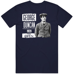 George Duncan The Open Championship Tournament Golf Legend T Shirt George Duncan The Open Championship Tournament Golf Legend T Shirt