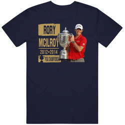 Rory Mcilroy Pga Championship Tournament Golf Legend T Shirt