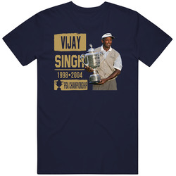 Vijay Singh Pga Championship Tournament Golf Legend T Shirt