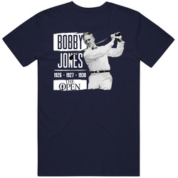 Bobby Jones The Open Championship Tournament Golf Legend T Shirt Bobby Jones The Open Championship Tournament Golf Legend T Shirt