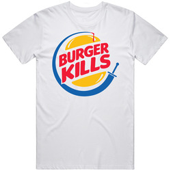 Burger Kills Burger King Parody T Shirt
