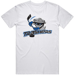 Danbury Trashers Hockey Team White T Shirt Danbury Trashers Hockey Team White T Shirt