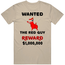The Red Guy Wanted  Cartoon T Shirt