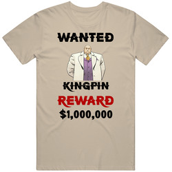 Kingpin Wanted  Cartoon T Shirt