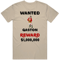 Gaston Wanted  Cartoon T Shirt