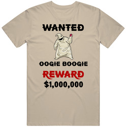 Oogie Boogie Wanted  Cartoon T Shirt