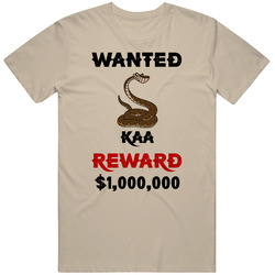 Kaa Wanted  Cartoon T Shirt