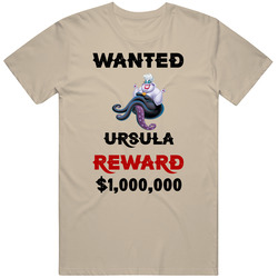 Ursula Wanted  Cartoon T Shirt