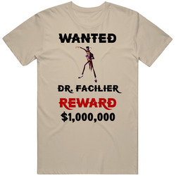Dr Facilier Wanted  Cartoon T Shirt