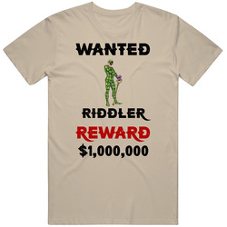 Riddler Wanted  Cartoon T Shirt