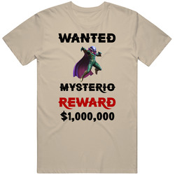 Mysterio Wanted  Cartoon T Shirt