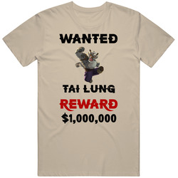 Tai Lung Wanted  Cartoon T Shirt