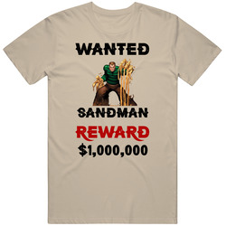 Sandman Wanted  Cartoon T Shirt