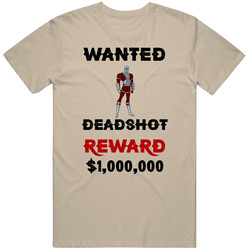 Deadshot Wanted  Cartoon T Shirt