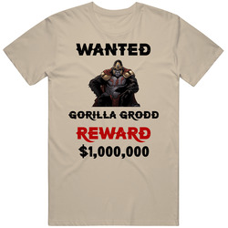 Gorilla Grodd Wanted  Cartoon T Shirt