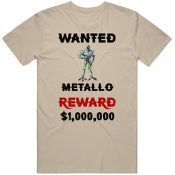Metallo Wanted  Cartoon T Shirt