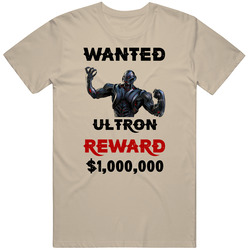 Ultron Wanted  Cartoon T Shirt