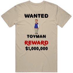Toyman Wanted  Cartoon T Shirt